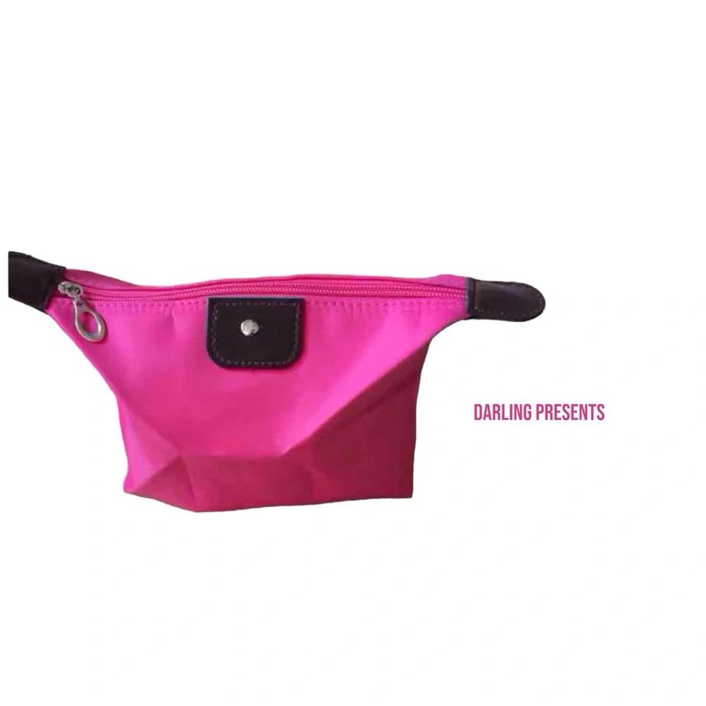 Cosmetic Tech Bag Women Color Pink Size 6.5 X 8